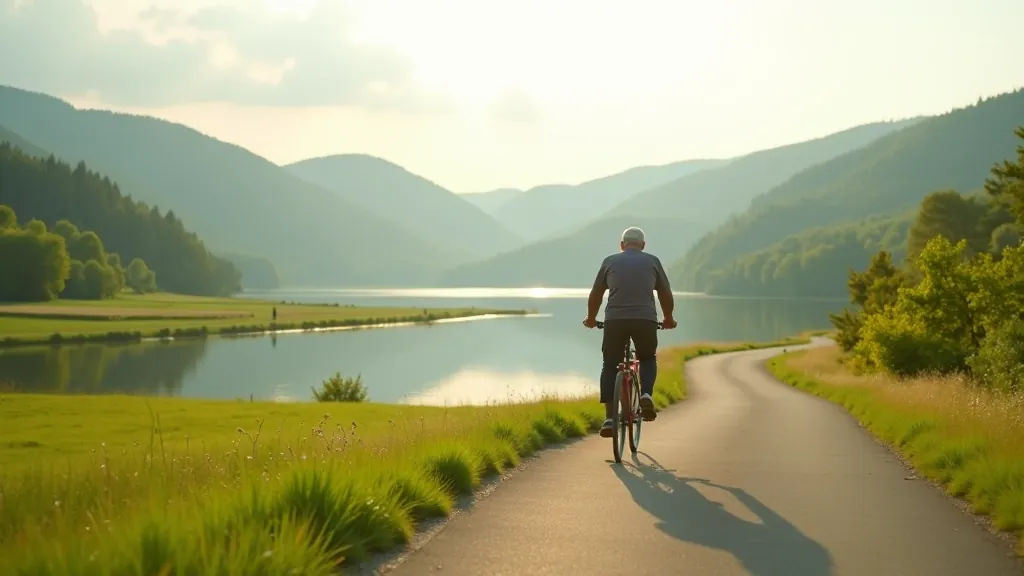 Skats uz Talsu reģiona ezeriem un apkārtējiem lauku ceļiem